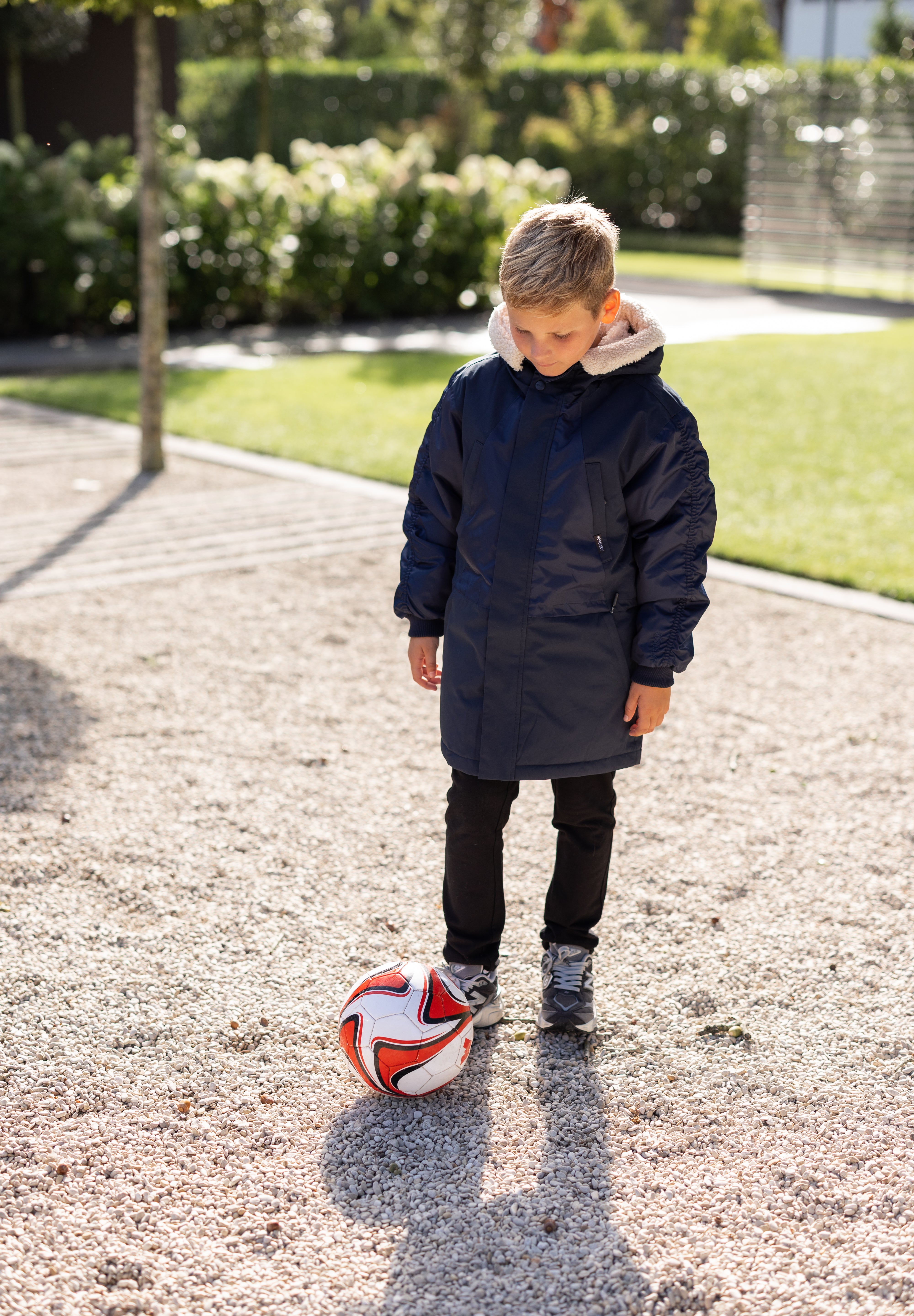 Jacket funny frog | Sky captain blue | Gosoaky