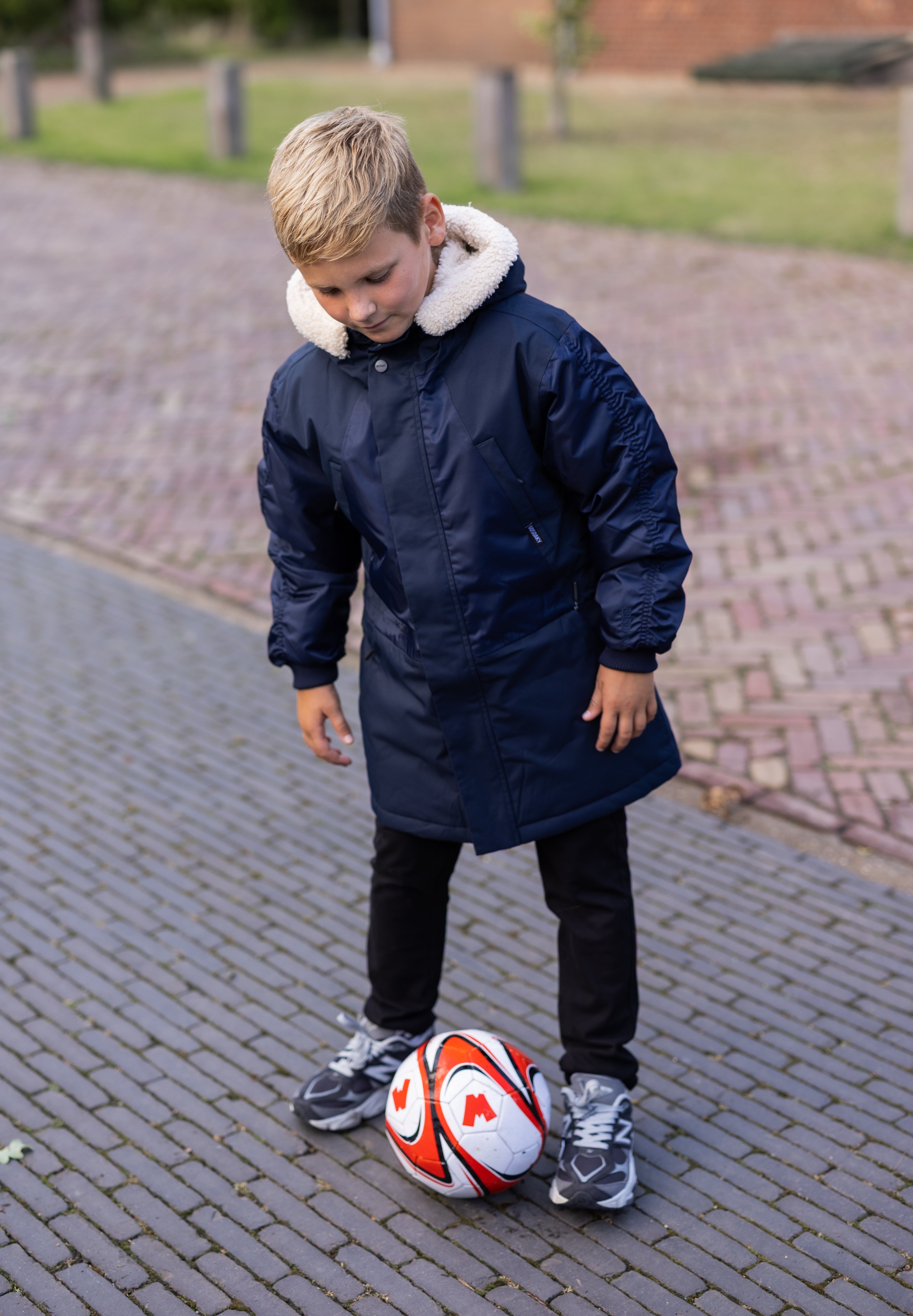 Jacket funny frog | Sky captain blue | Gosoaky