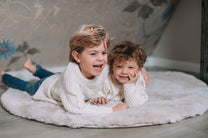 Vloerkleed Circle | Deluxe Off white Ø120cm