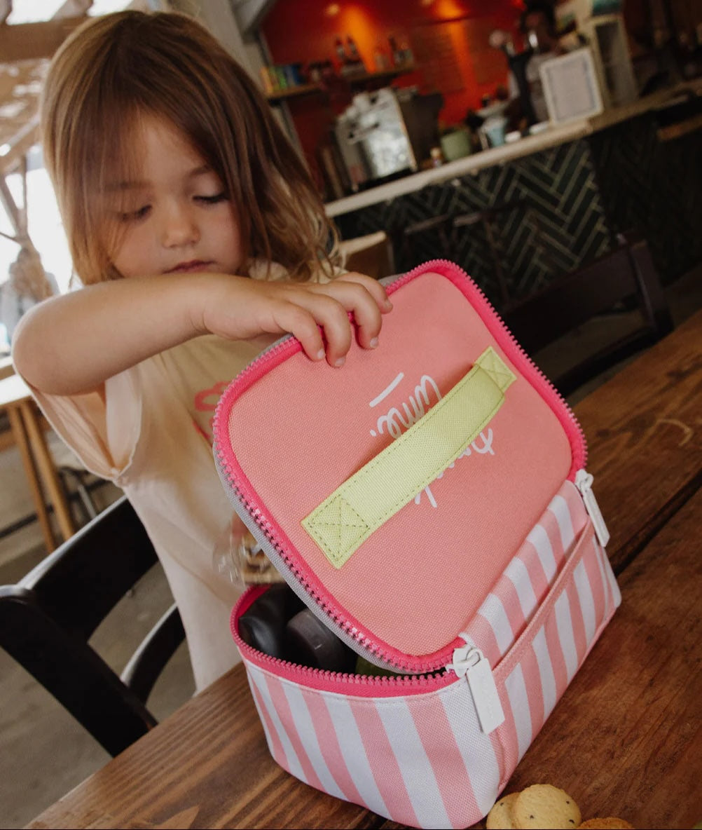 Lunch bag Pink Stripes | Hello Hossy