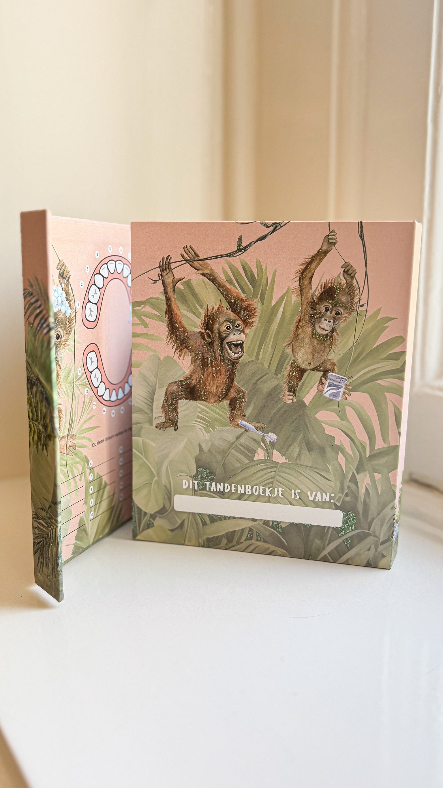 Mijn Tandenboekje | Apen | Studio Poespas