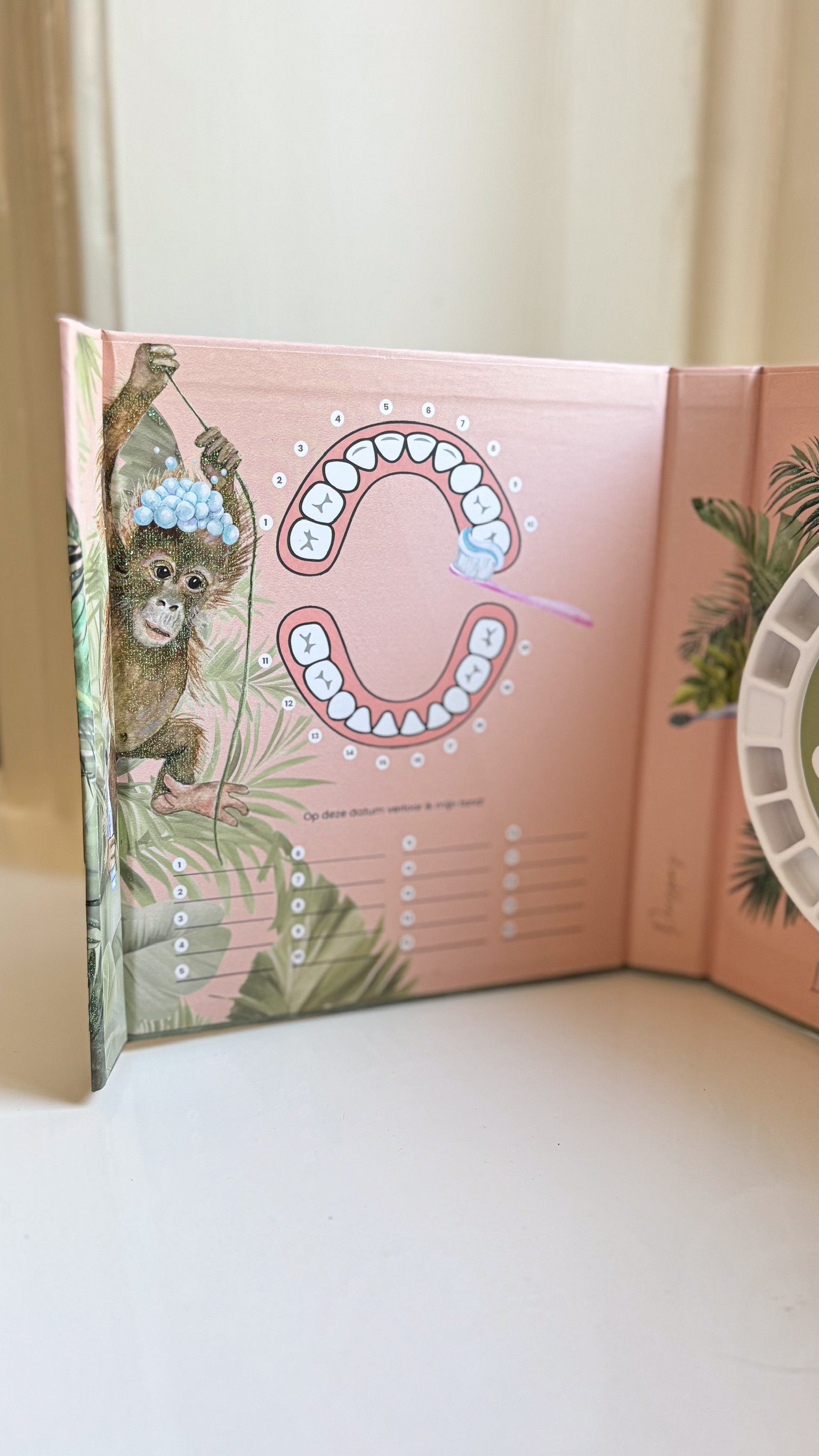 Mijn Tandenboekje | Apen | Studio Poespas