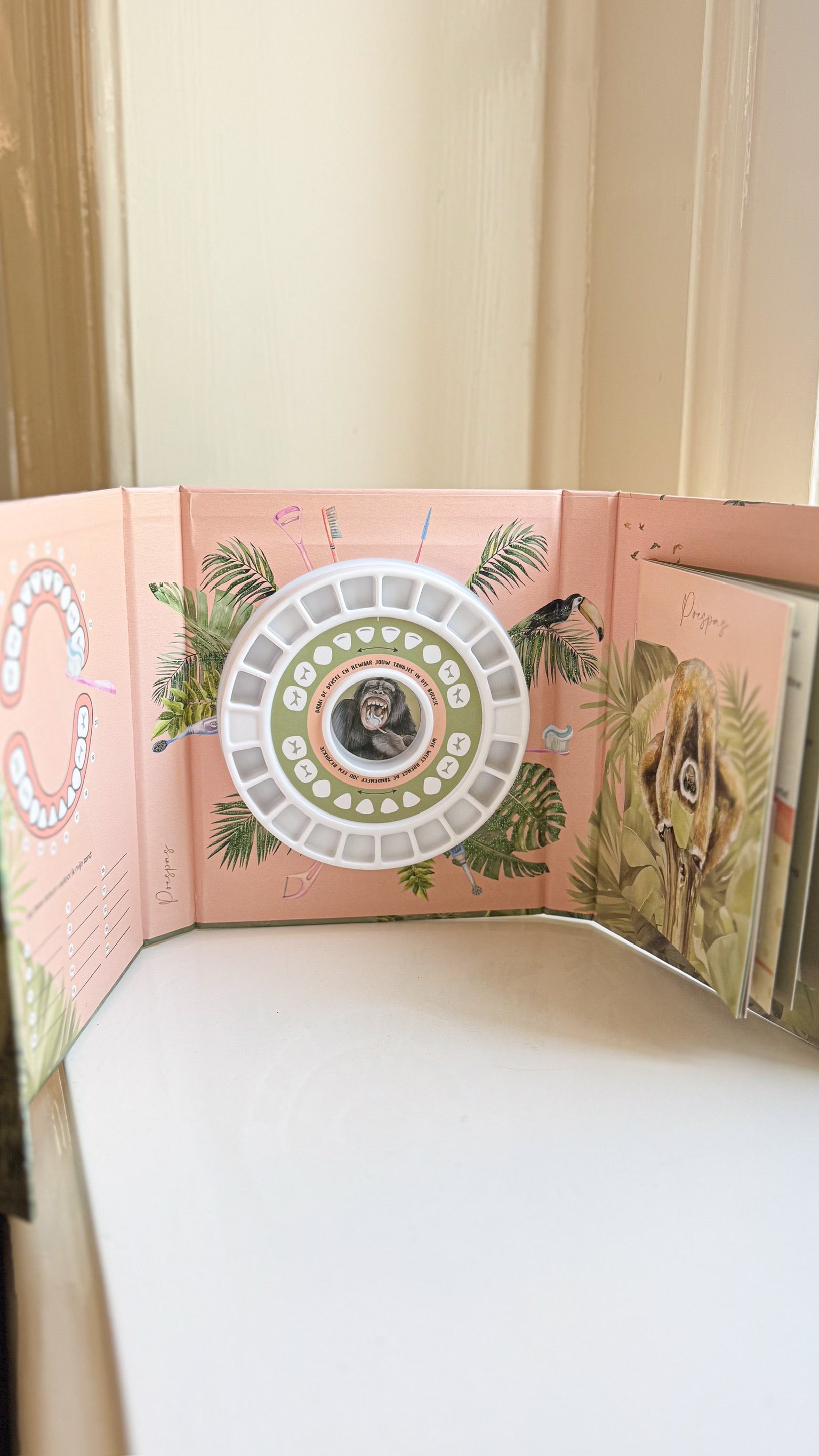 Mijn Tandenboekje | Apen | Studio Poespas