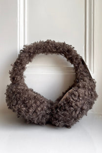 Oorwarmers cold & cozy | Brown teddy | Studio Poespas