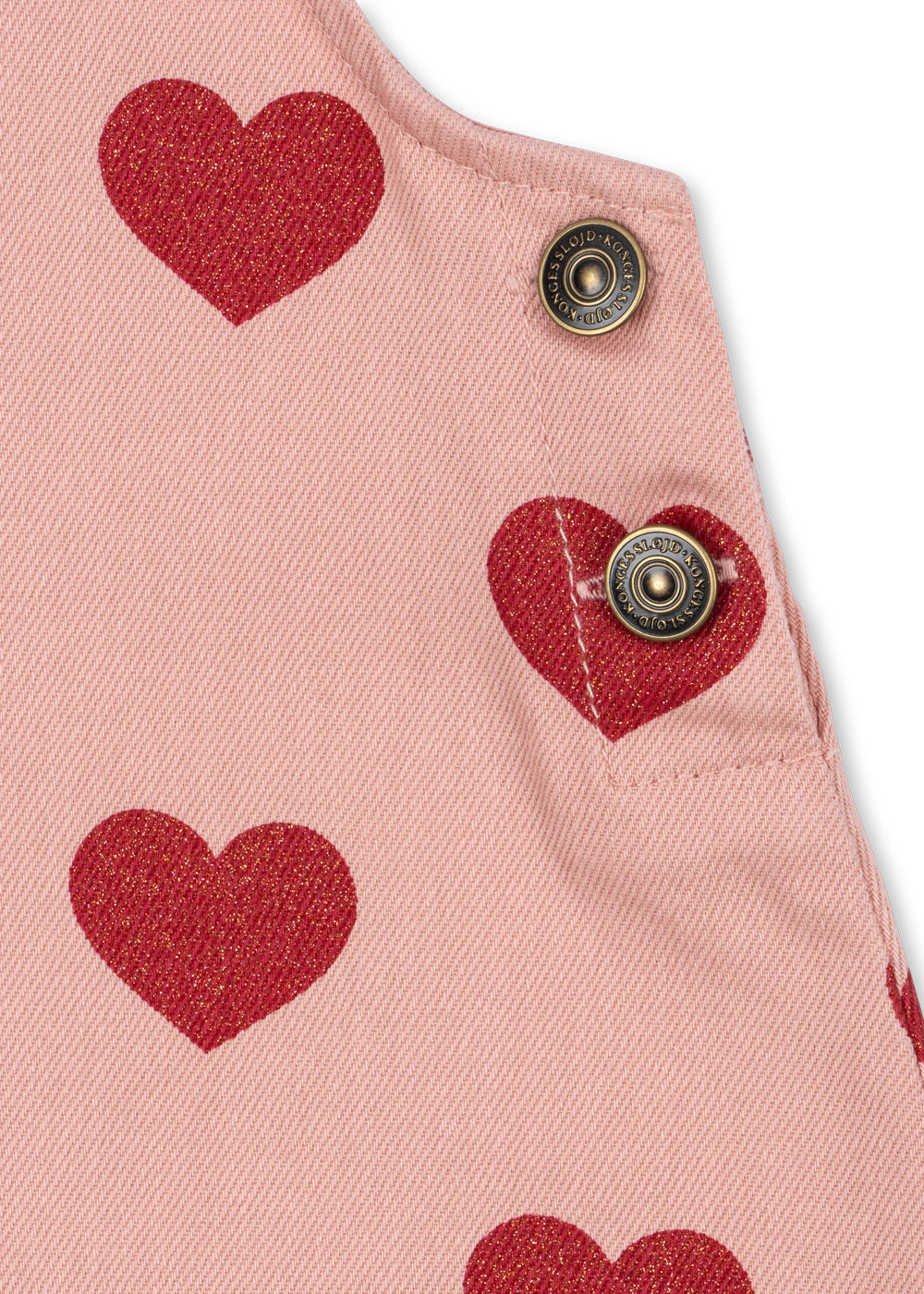 Overall dress Magot | Amour glitter | Konges Slojd