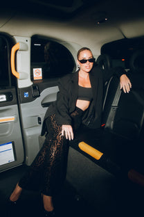 Oversized blazer Leslie | Black | Refined Department