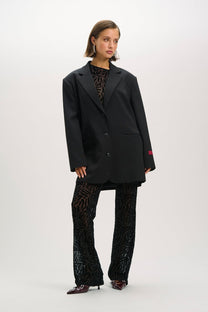 Oversized blazer Leslie | Black | Refined Department