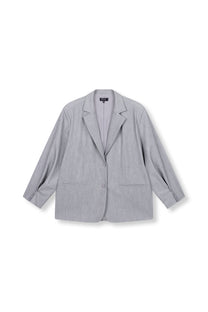 Oversized blazer Mikky | Light grey | Refined Department