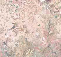 Behang Botanical Blossom | Peach | Staaltje.