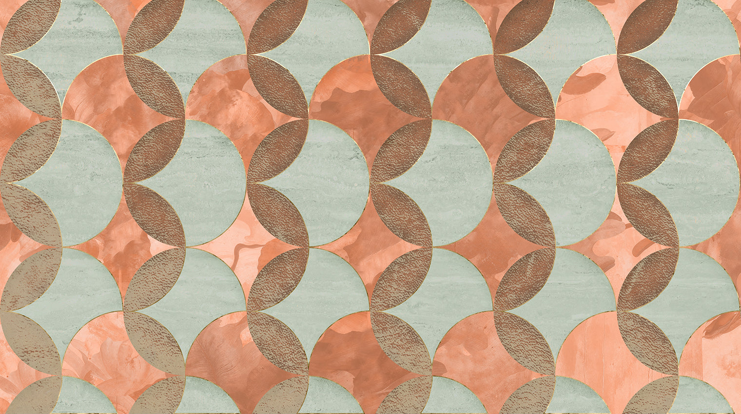 Behang Circle | Terra