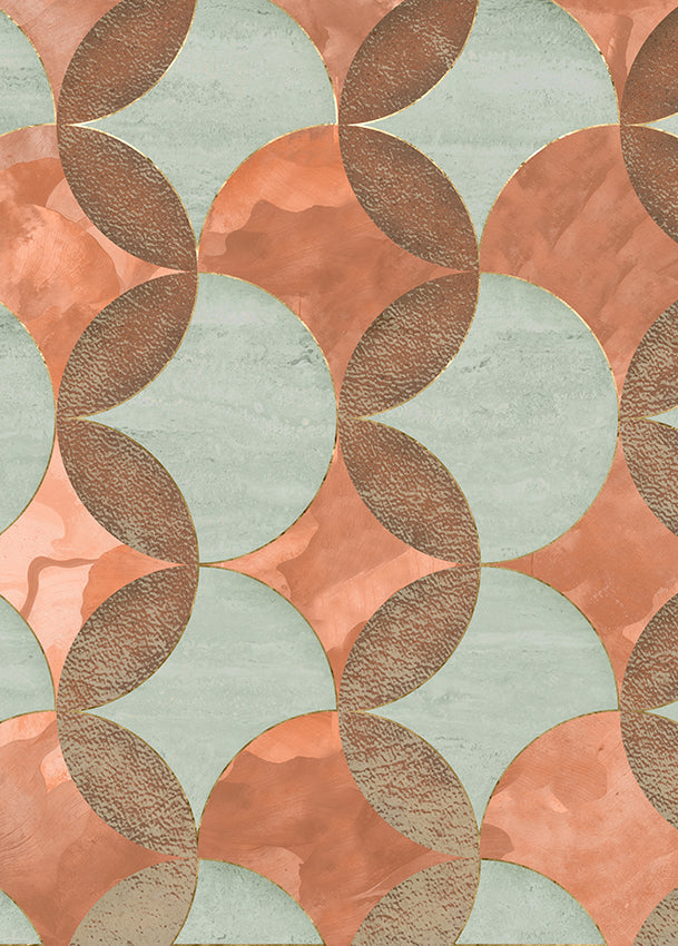 Behang Circle | Terra