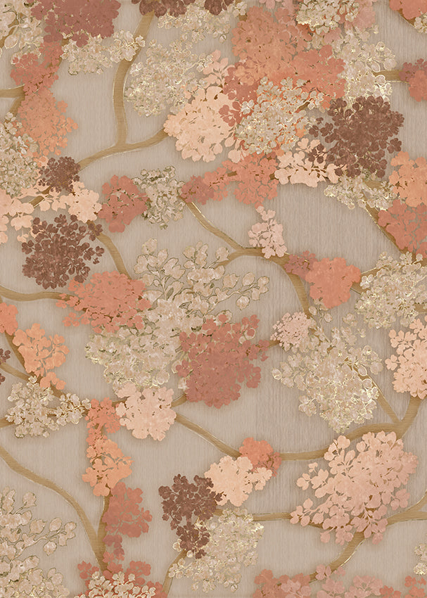 Behang Blush Bloom | Clay | Staaltje