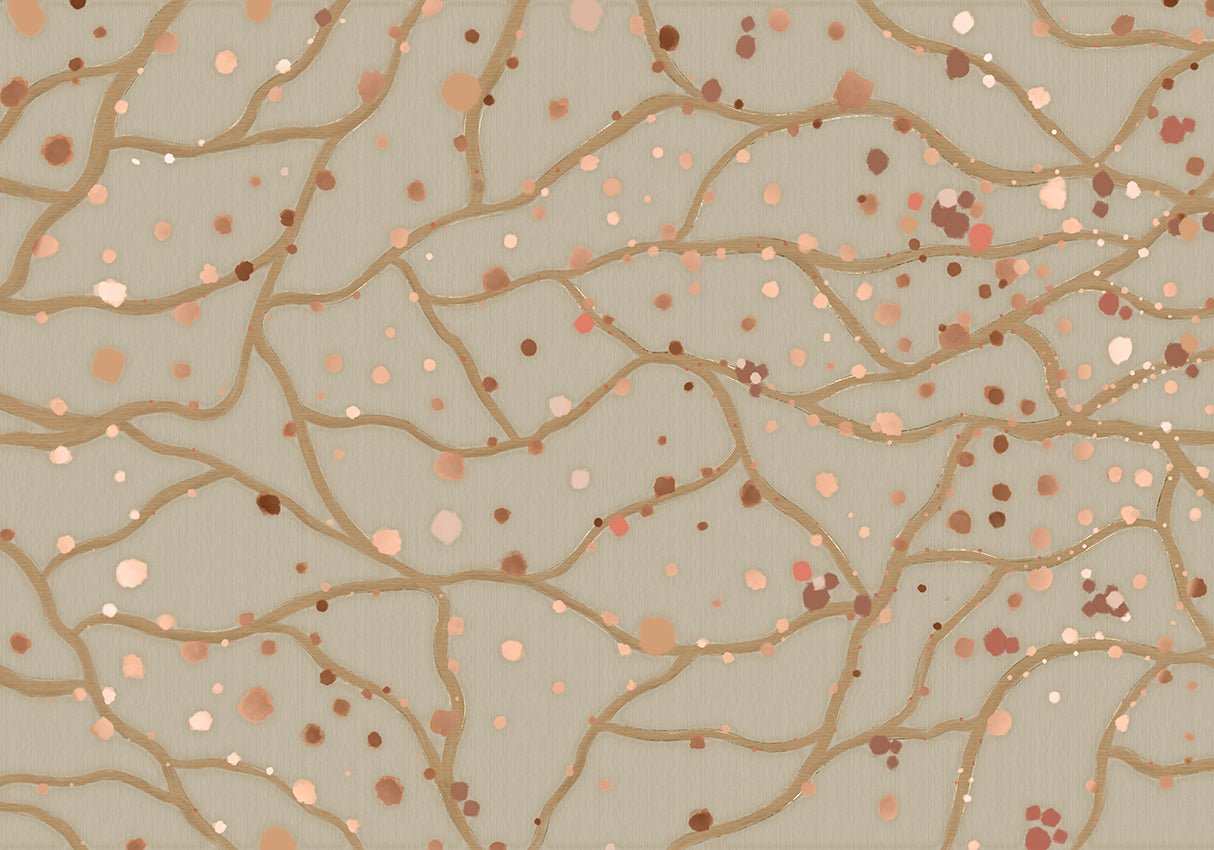 Behang Blush Dots | Mint