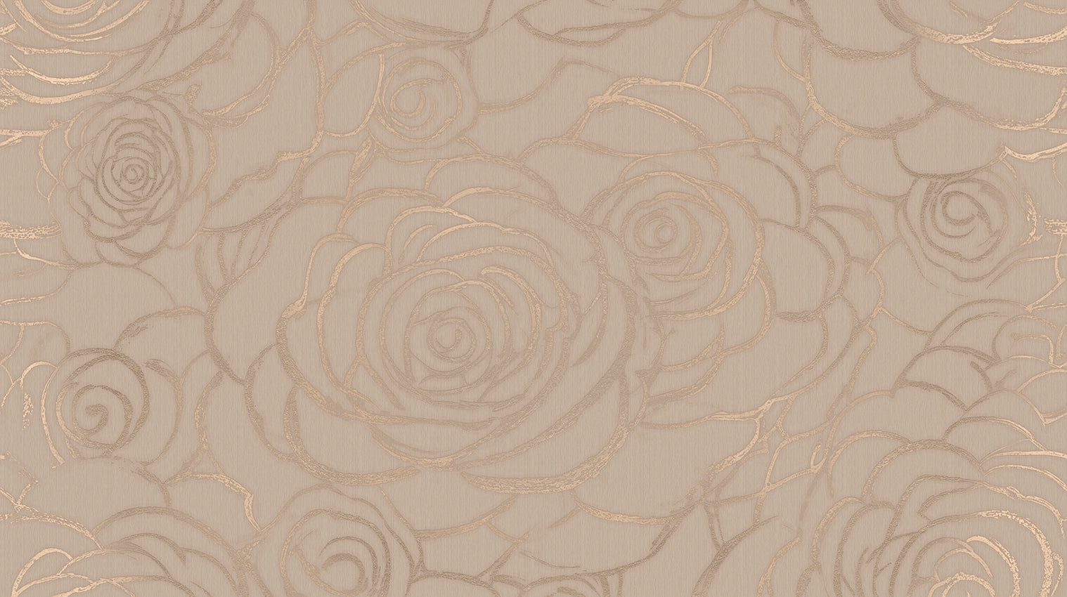 Behang Wild Roses | Clay