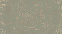 Behang Wild Roses | Mint
