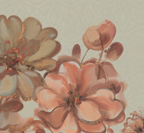 Behang Blush Flowers | Mint