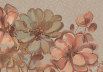 Behang Blush Flowers | Clay