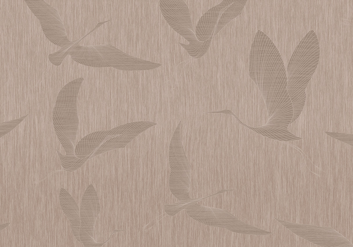 Behang Zen Flight | Clay