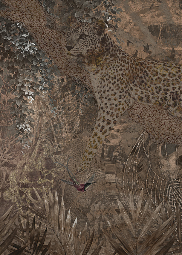 Behang Leopard Muse | Staaltje