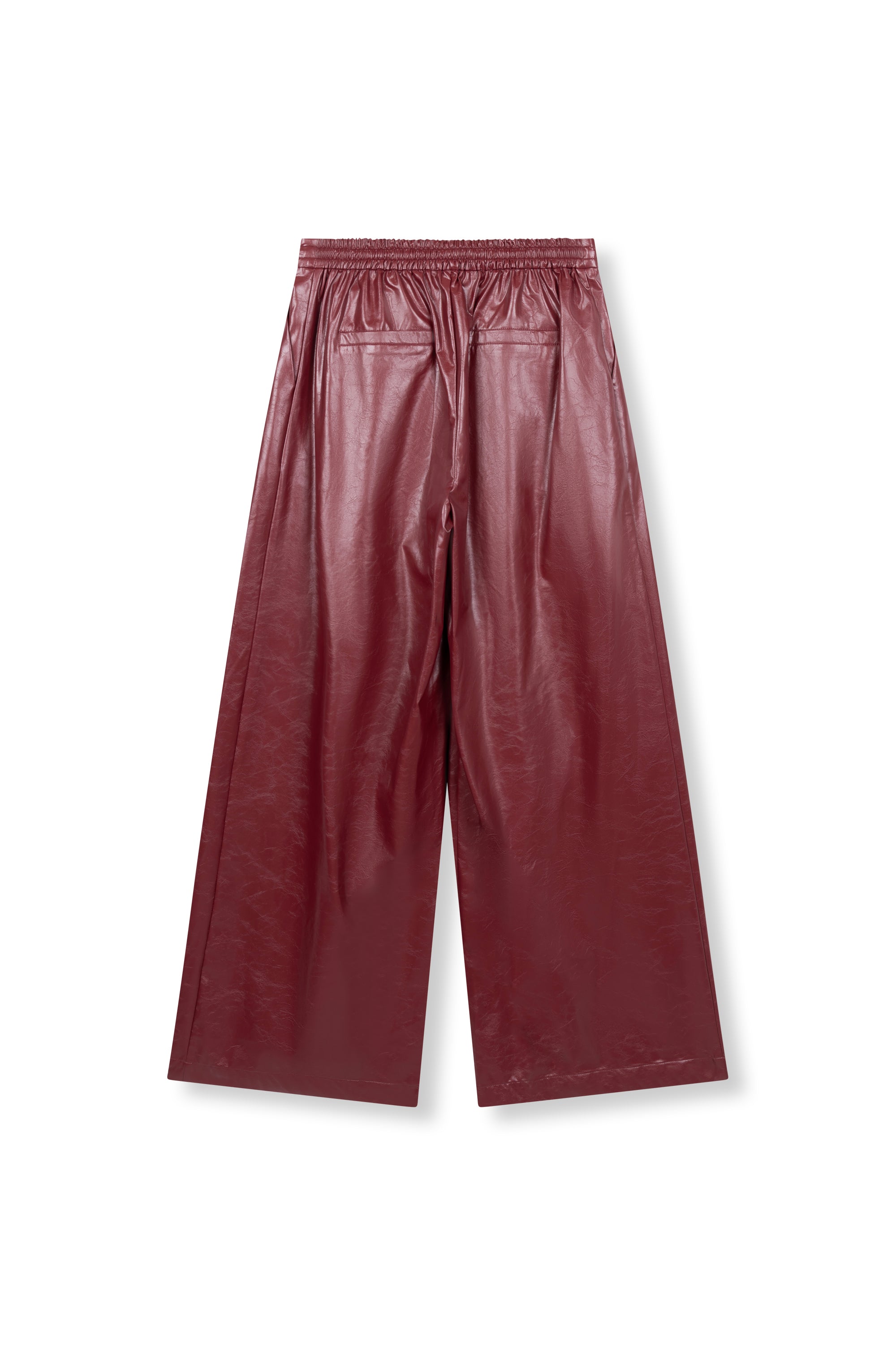 PU pants Bibi | Bordeaux | Refined Department
