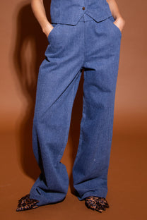 Pants Mies | Blue | Studio Amaya