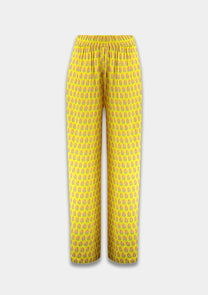 Pants Alexis | Hearts bouquet lime | Harper & Yve