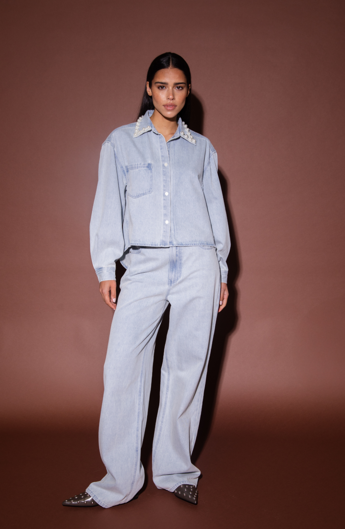 Pants Anina | Blue | Amaya Amsterdam