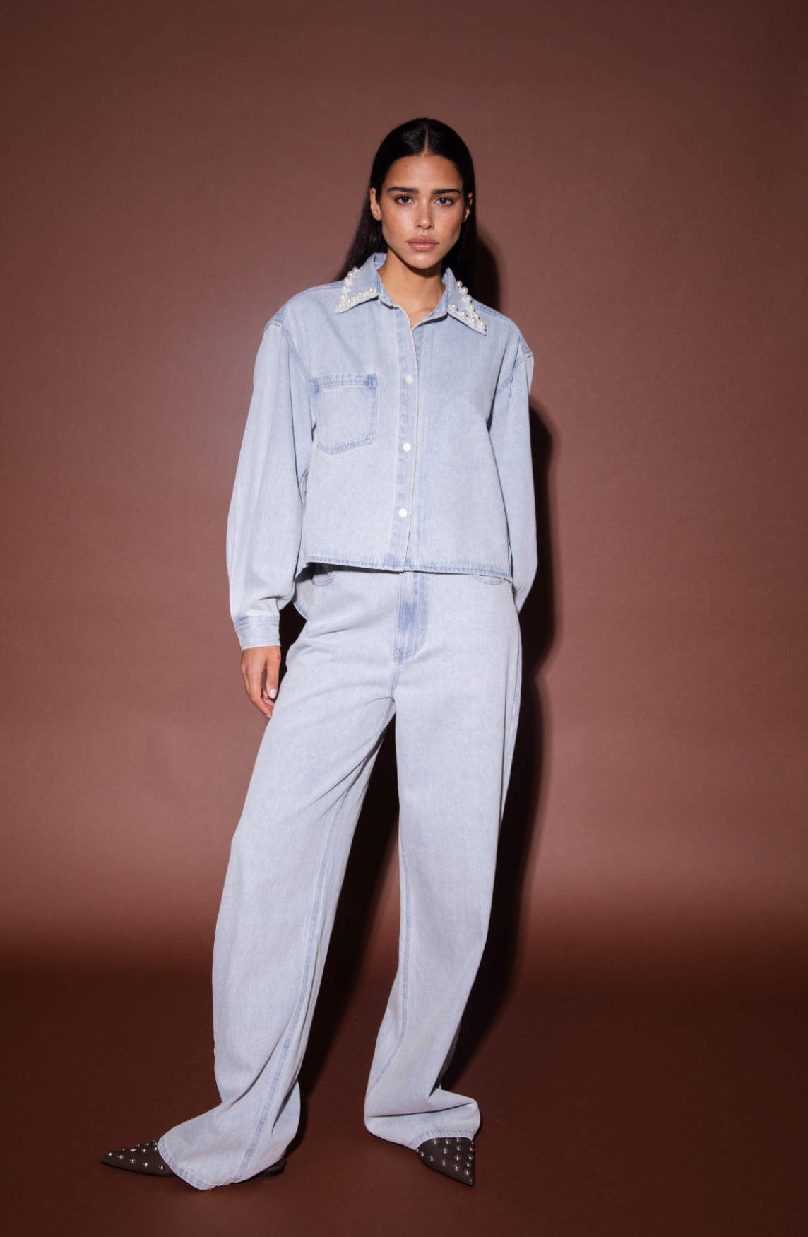 Pants Anina | Blue | Amaya Amsterdam