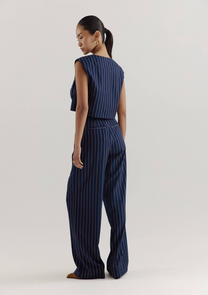 Pants Anna | Blue stripe | Harper & Yve