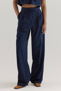 Pants Anna | Blue stripe | Harper & Yve