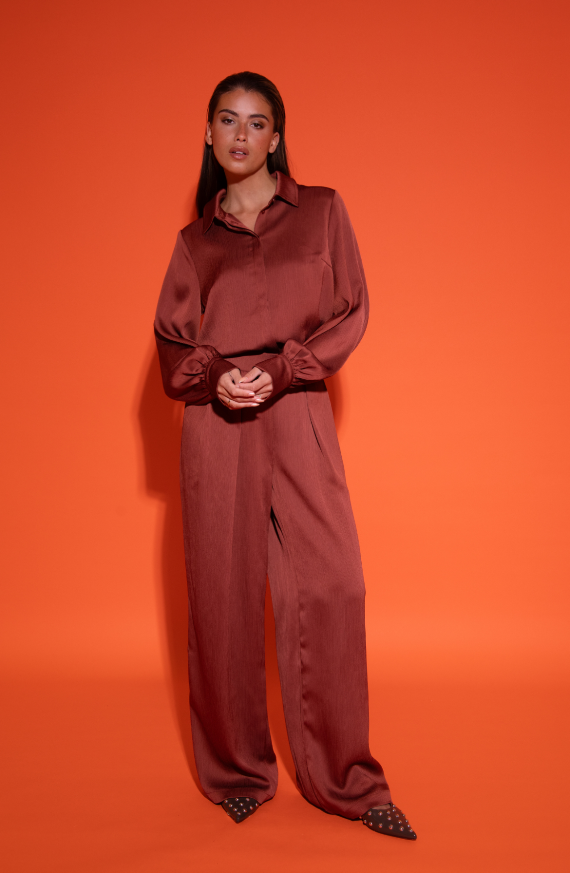 Pants Jasmin | Orange | Studio Amaya