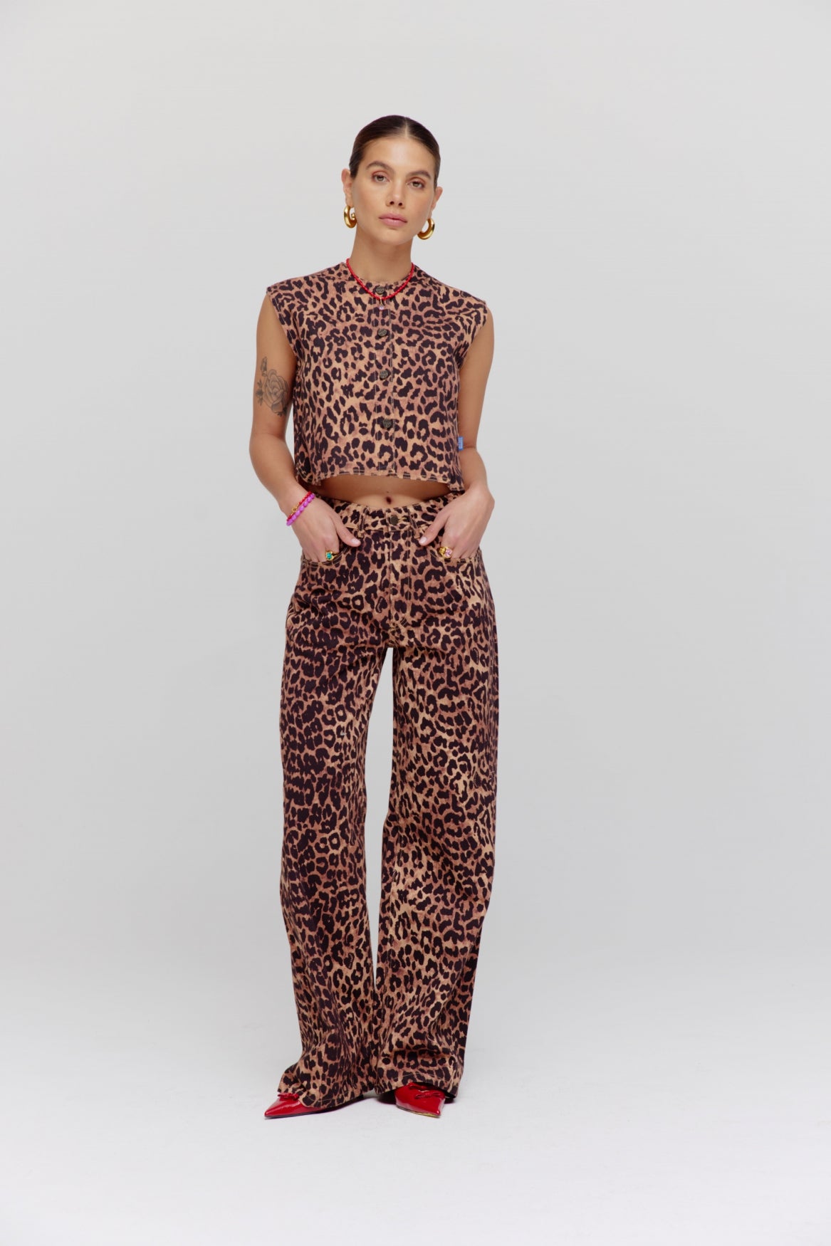 Pants Mayra | Lexie leopard | Harper & Yve