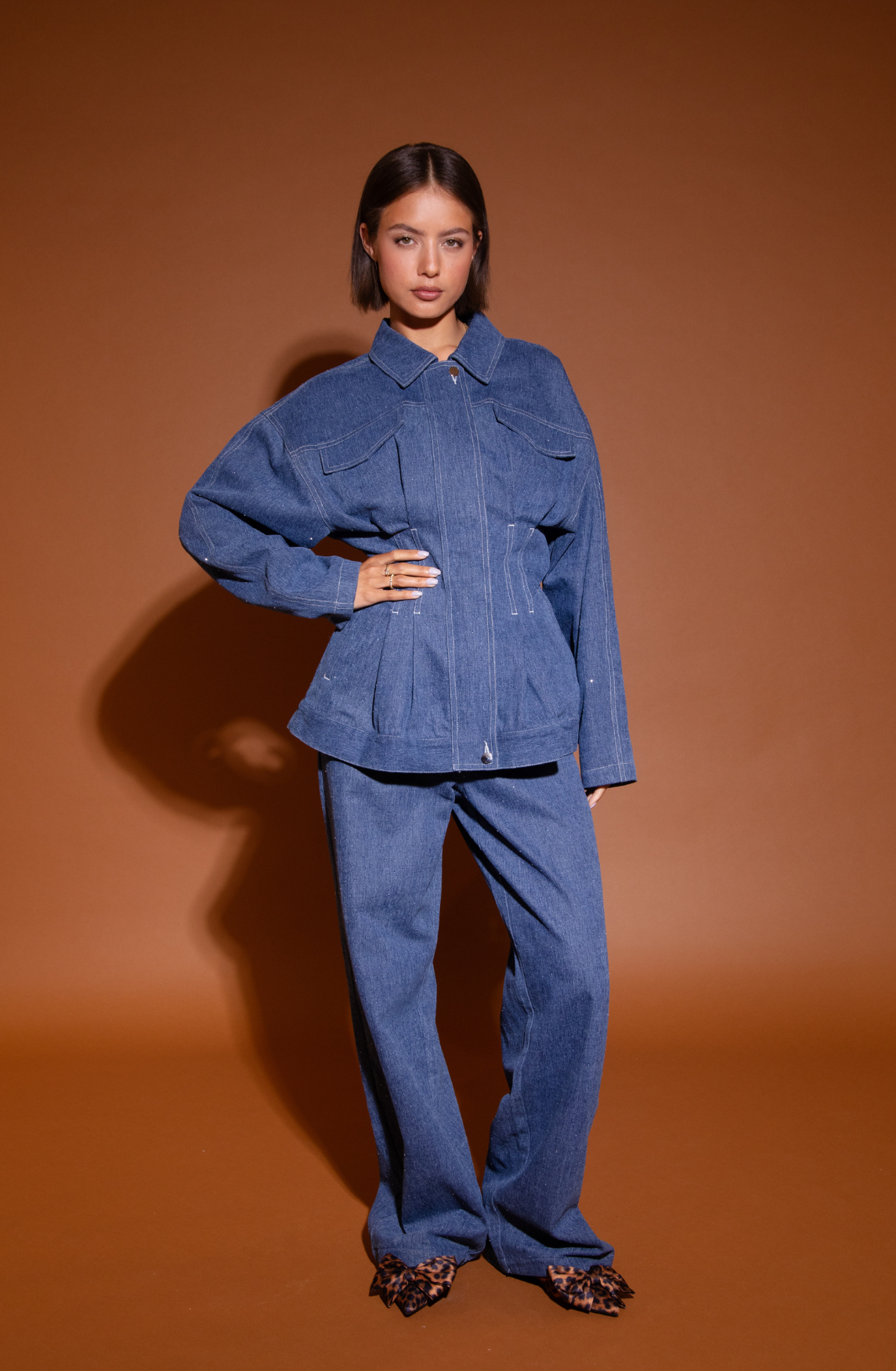 Pants Mies | Blue | Studio Amaya