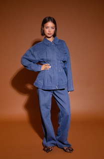 Pants Mies | Blue | Studio Amaya