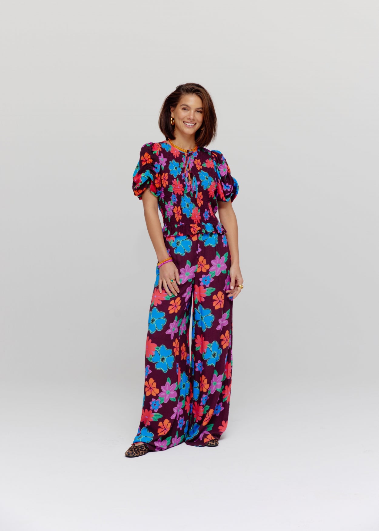 Pants Rosie | Mystic flower | Harper & Yve