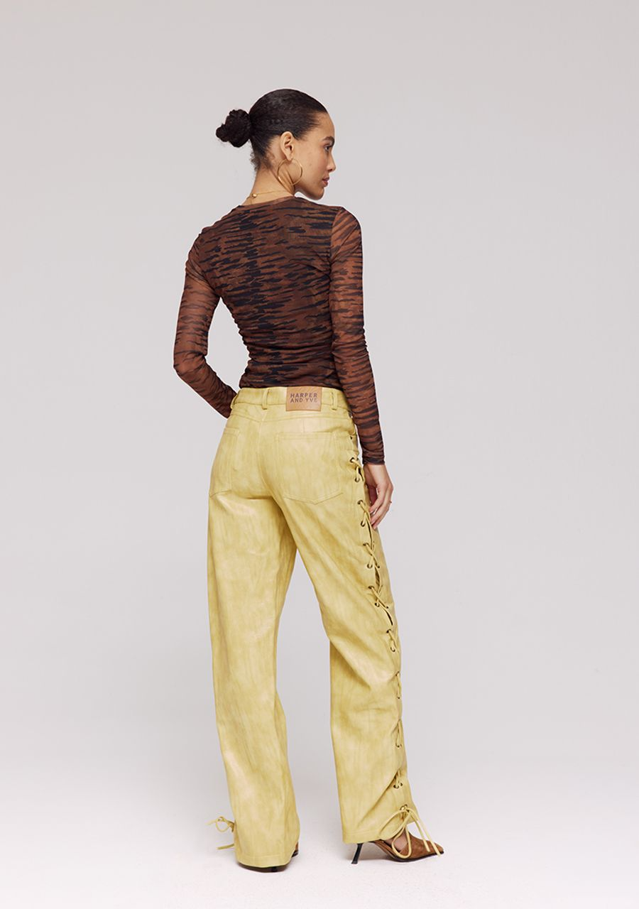 Pants Sally | Yellow mellow | Harper & Yve