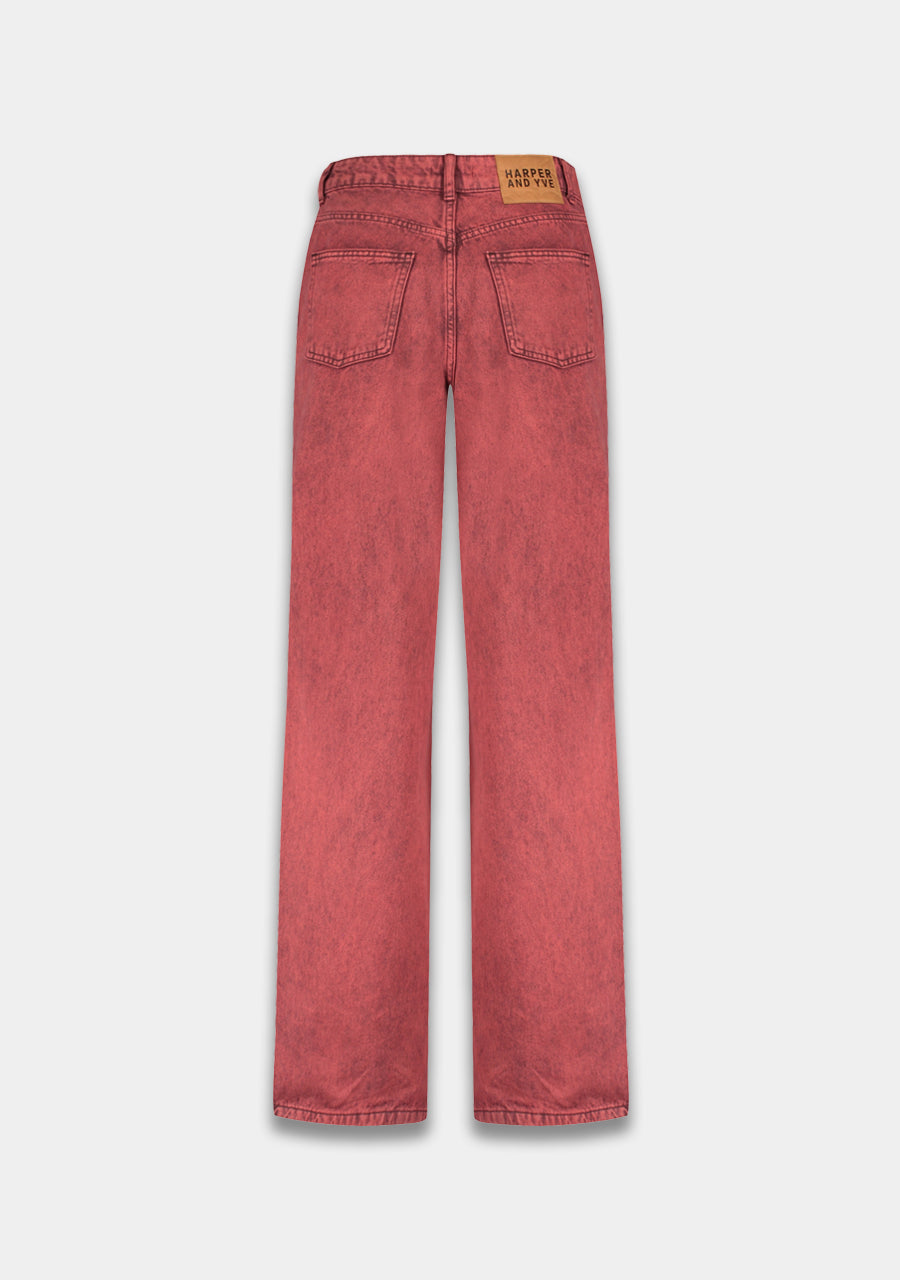 Pants Yve | Brick red | Harper & Yve