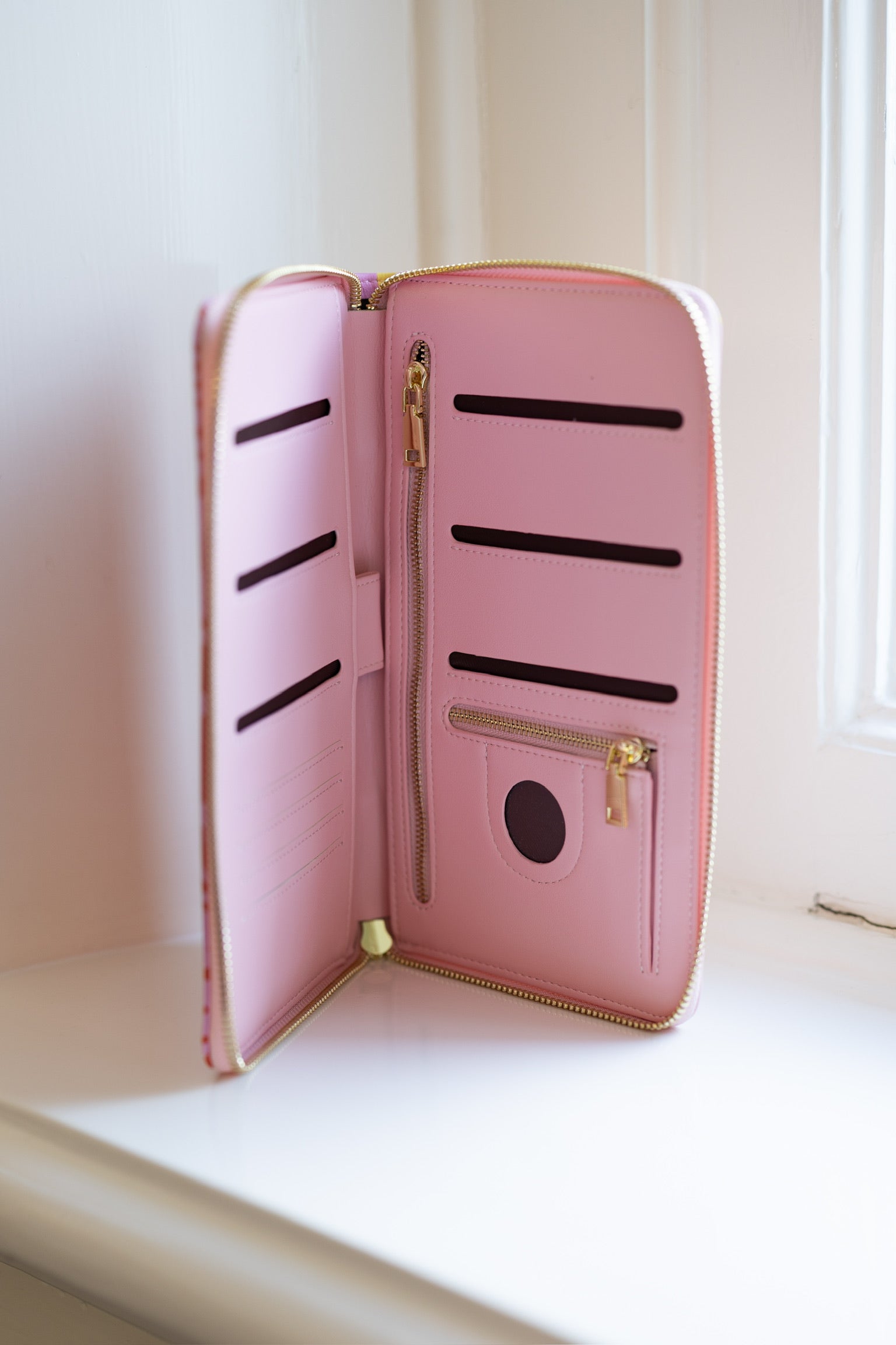 Paspoorthoes Bonjour | Pink | Studio Poespas