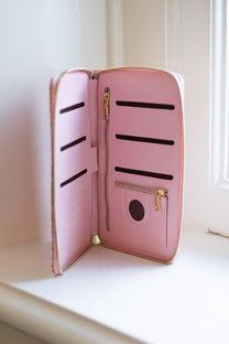 Paspoorthoes Bonjour | Pink | Studio Poespas