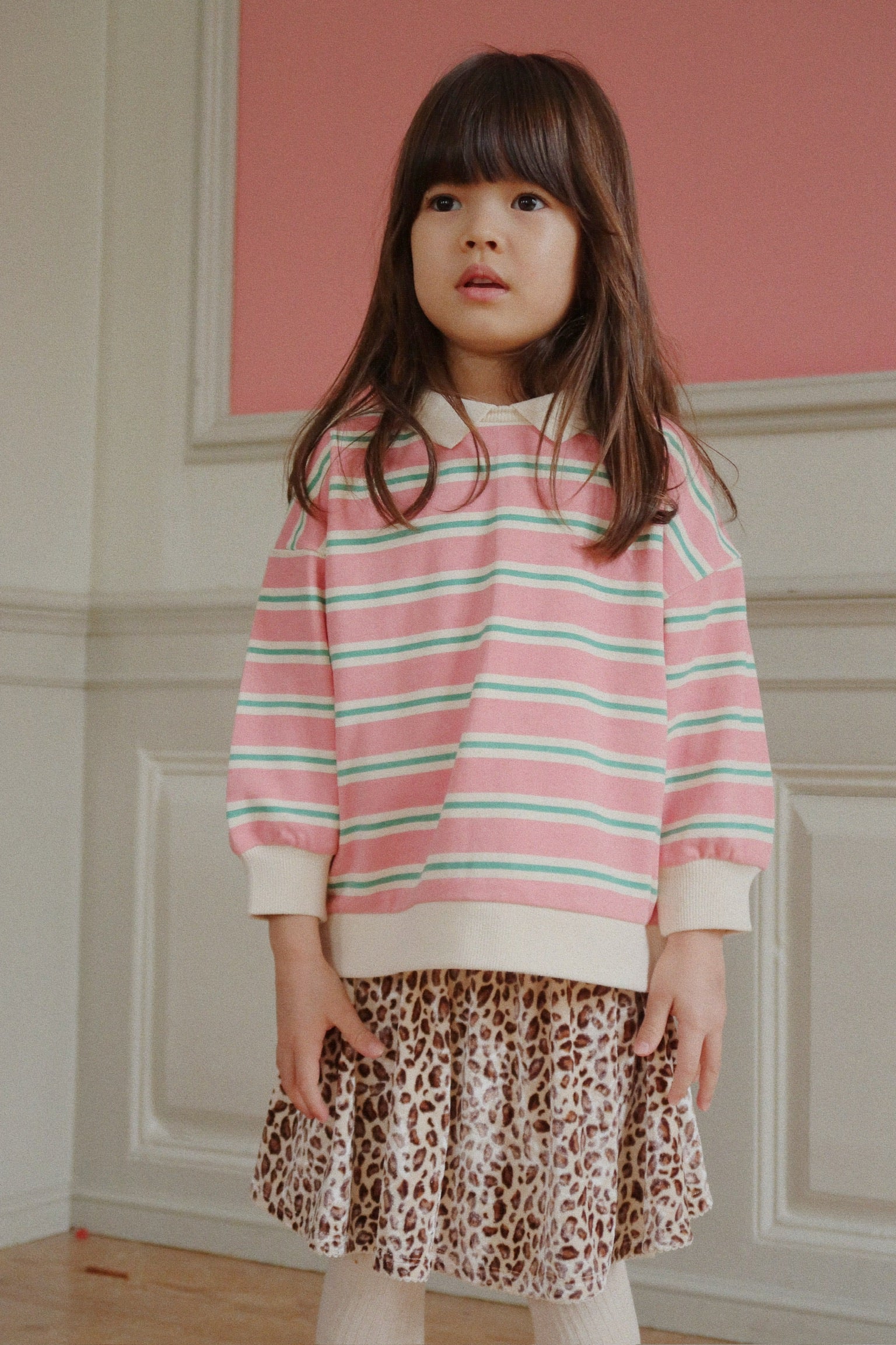 Polo Spotty | Blush bound stripe | Konges Slojd