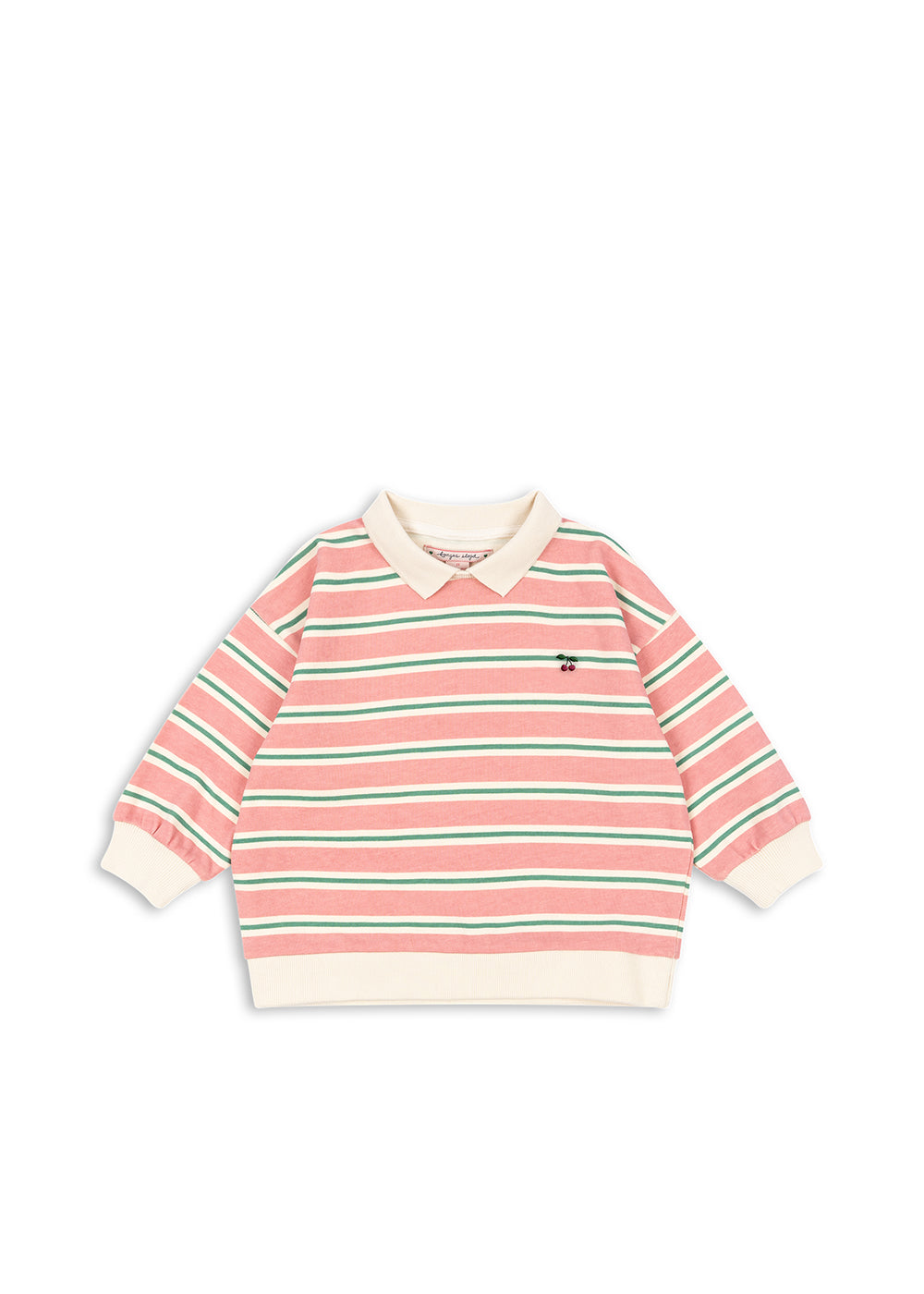 Polo Spotty | Blush bound stripe | Konges Slojd