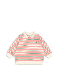 Polo Spotty | Blush bound stripe | Konges Slojd