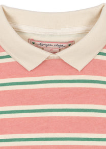 Polo Spotty | Blush bound stripe | Konges Slojd