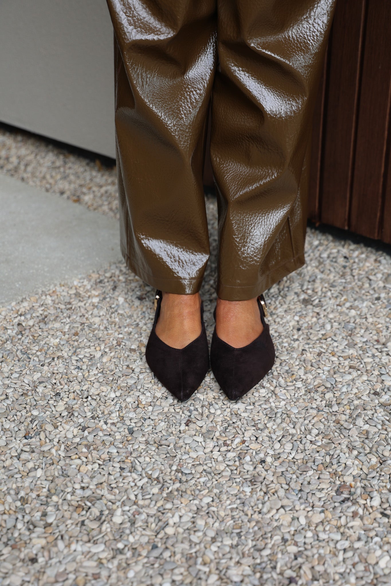 Pump Sianna | Brown suede | Steve Madden
