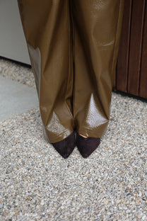 Pump Sianna | Brown suede | Steve Madden