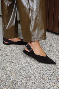 Pump Sianna | Brown suede | Steve Madden