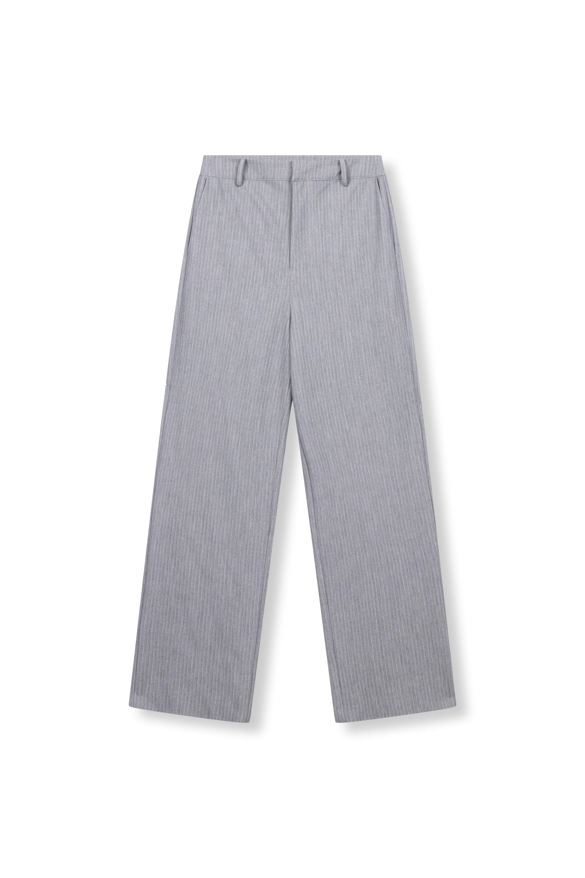Relaxed pants Kalea | Light grey | Refined Department