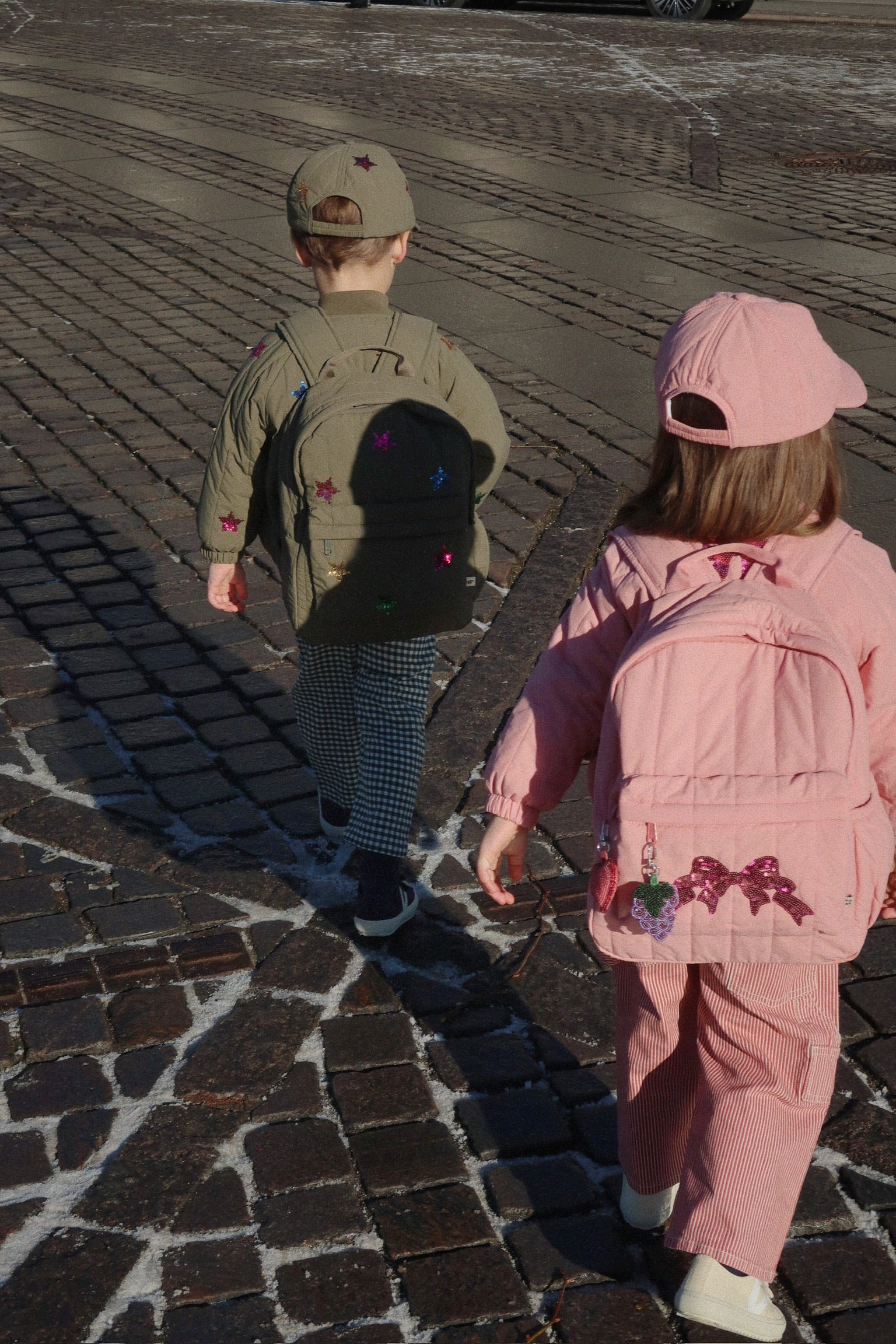 Rugzak Juno quilted sequin midi | Rosette | Konges Slojd