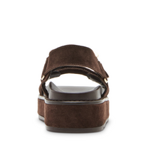 Sandaal Bigmona | Brown suede | Steve Madden