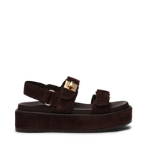Sandaal Bigmona | Brown suede | Steve Madden